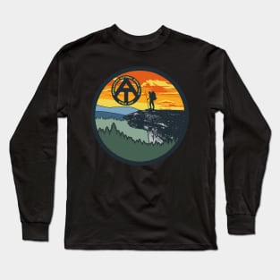 Appalachian Trail Hiker Mcafee'S Knob Long Sleeve T-Shirt